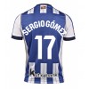 Real Sociedad Sergio Gomez #17 Hemmatröja 2025-26 Korta ärmar